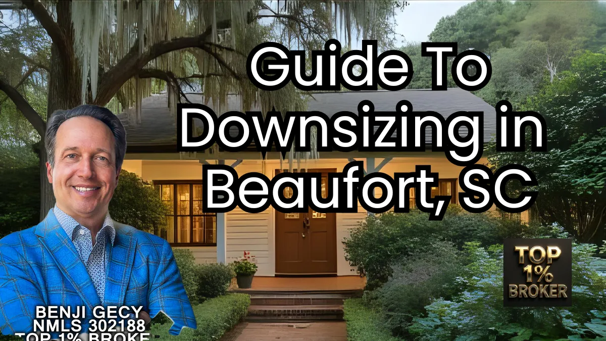 Guide to Downsizing in Beaufort, SC: Smart Moves for Your Next Chapter