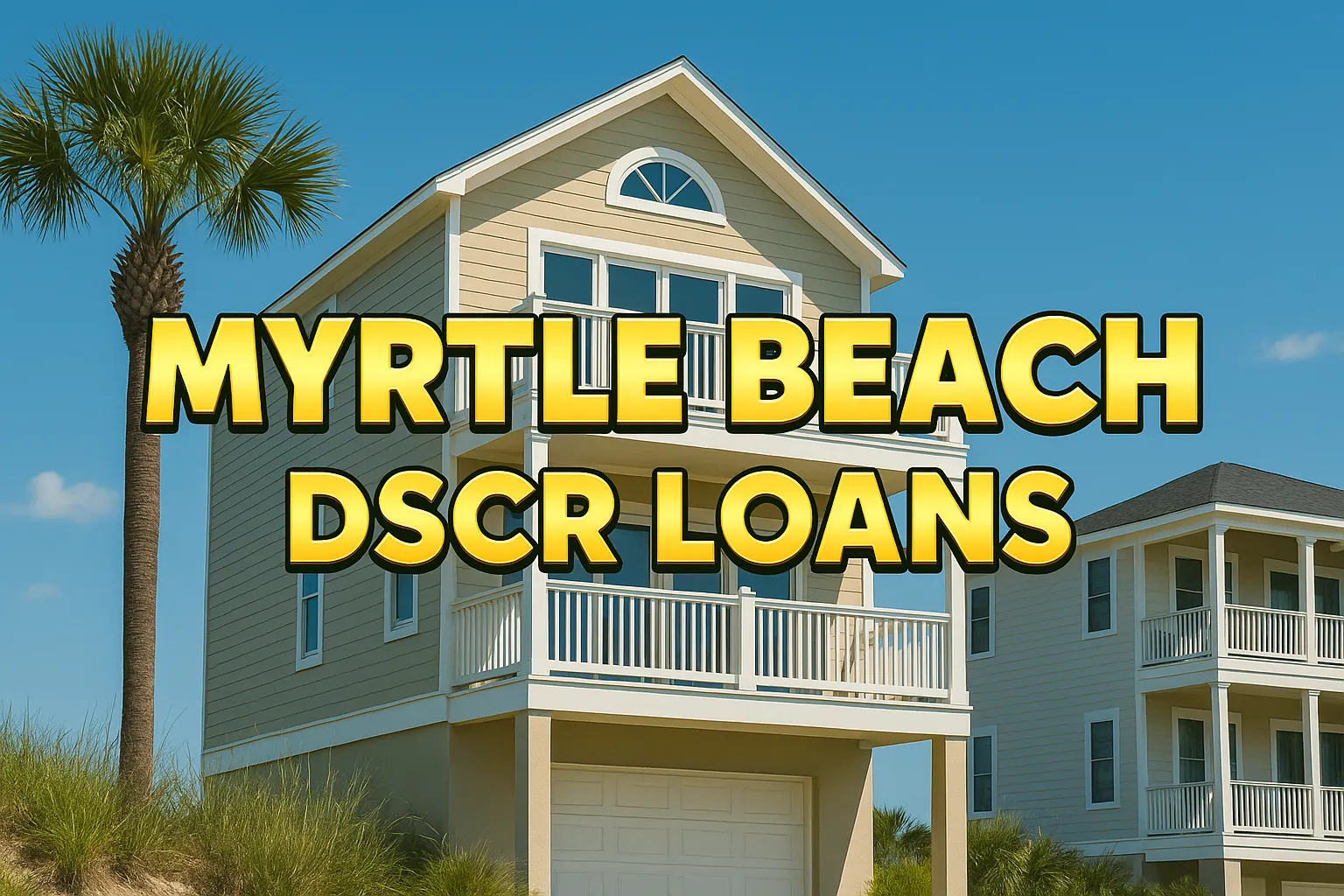 How DSCR Loans Help You Turn Myrtle Beach Rentals into Income — No Tax Returns Needed