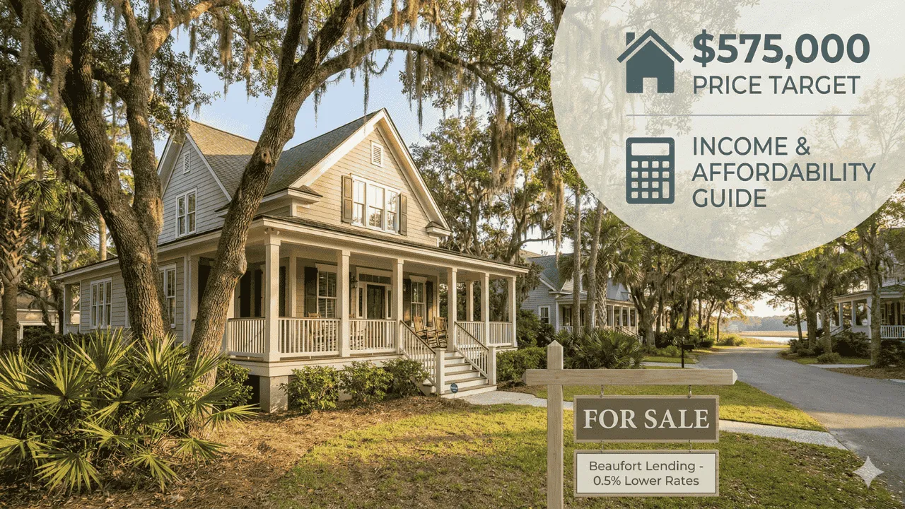How Much Income Do You Need to Buy a $575,000 Home in Charleston?